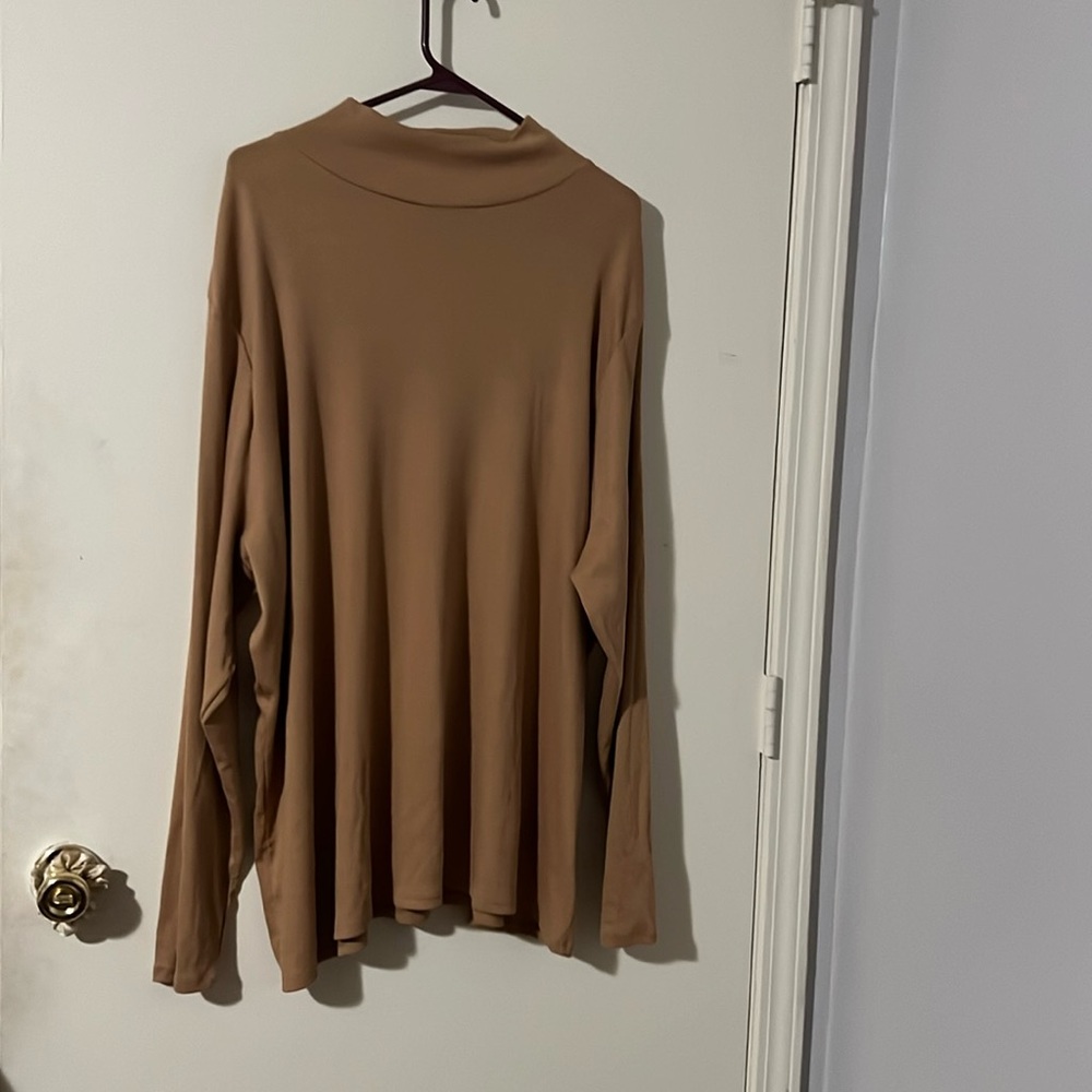 Ava and Vic tan turtle neck